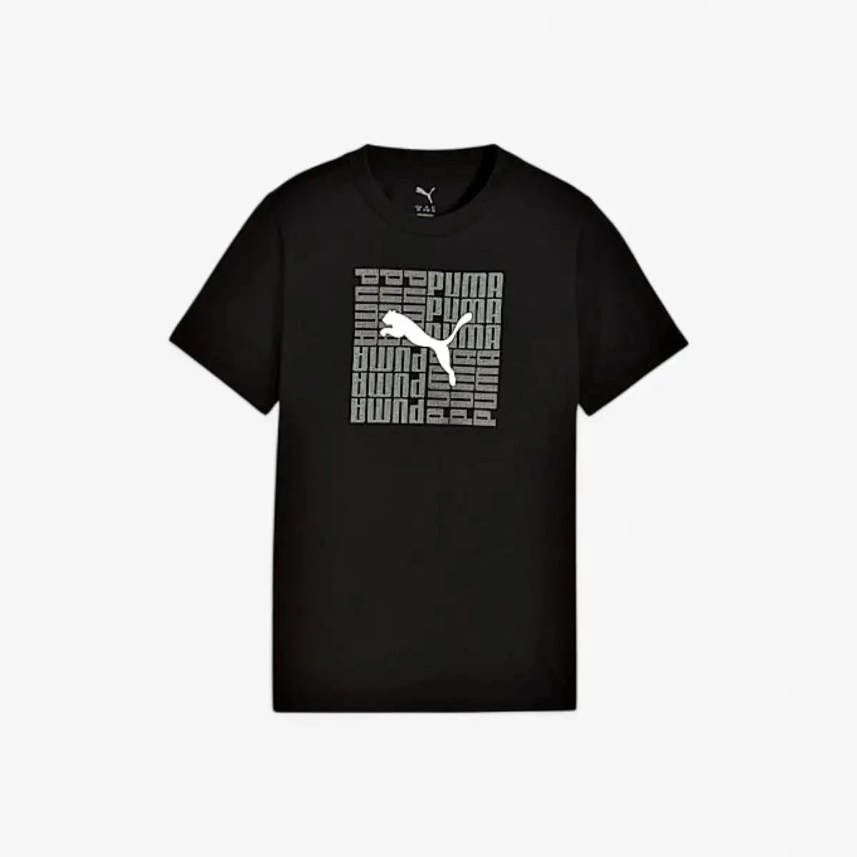 Puma Boys Graphic Box Tee Black | Puma