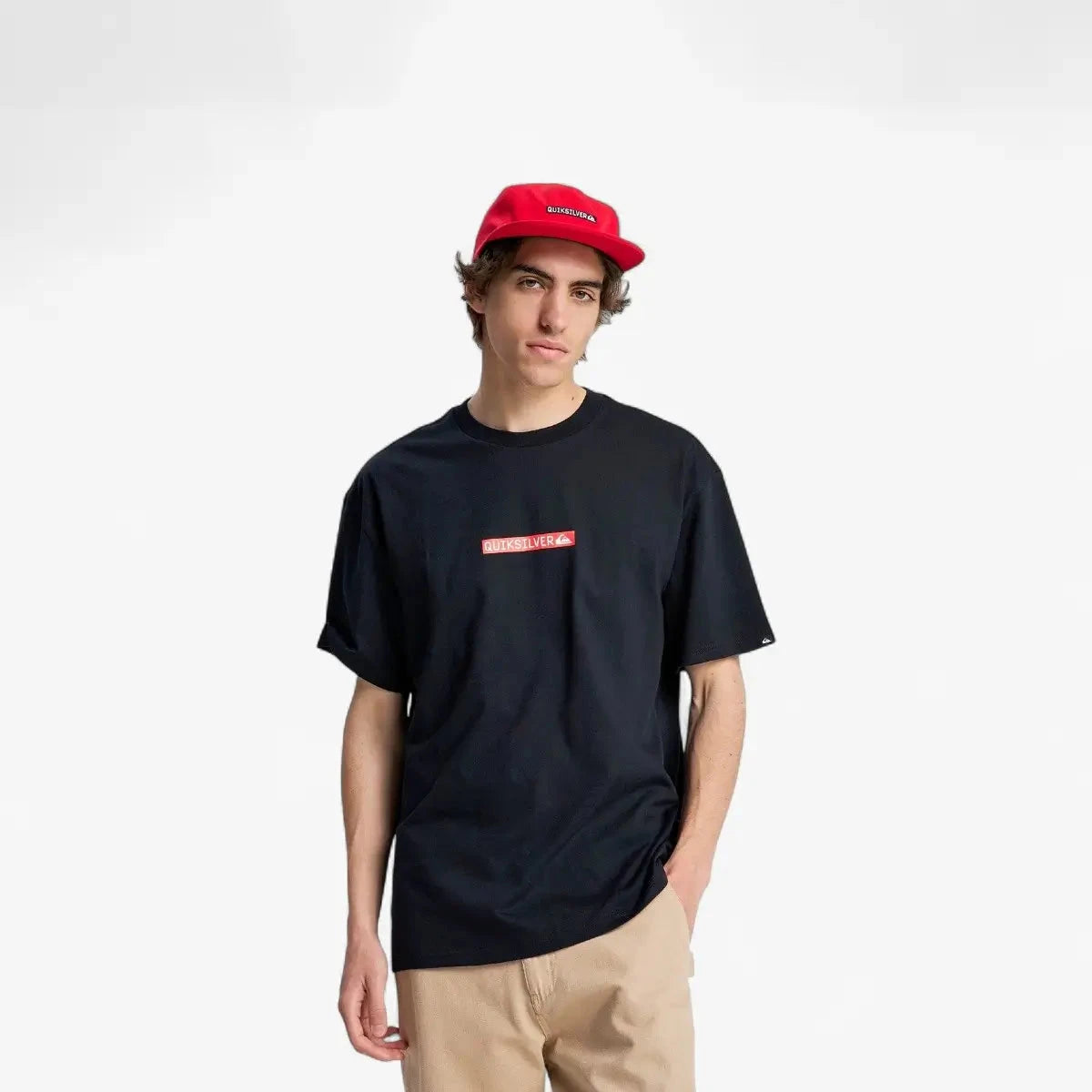 Quiksilver Mens Dna Clicker Short Sleeve Tee Black | Quiksilver