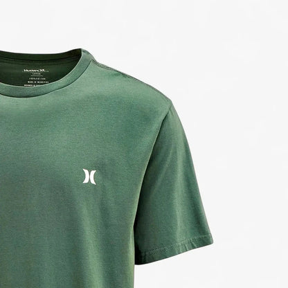 Hurley Mens Small Icon Short Sleeve Tee Sage Leaf | Hurley