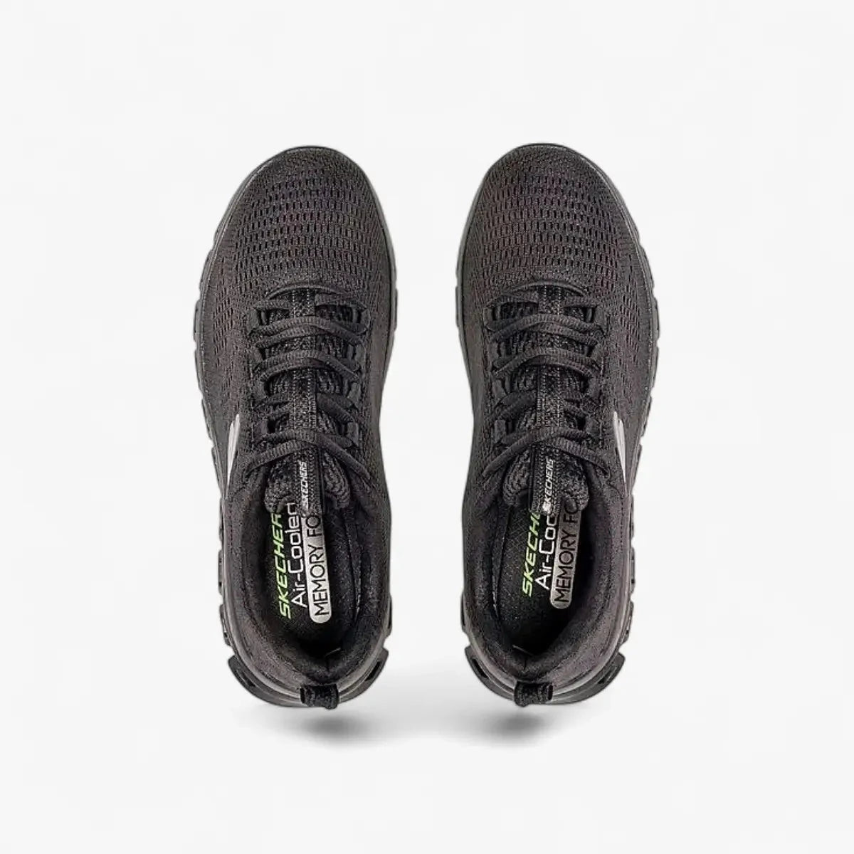 Skecher Mens Glide Step Sneaker Black | Skechers