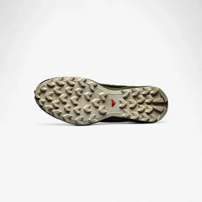 Salomon Mens Speedcross Peak Trail Sneaker Black Black Forest Rainy Day | Salomon