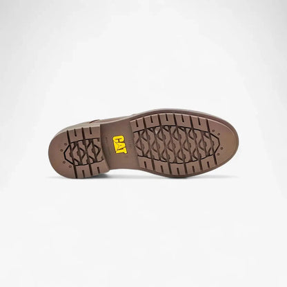 Caterpillar Mens Staten Lo Shoe Dark Brown | Caterpillar