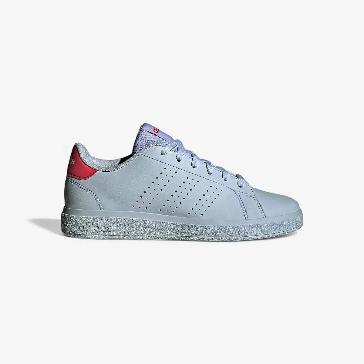 Adidas Girls Advantage Base 2.0 J Sneaker White Pink | Adidas