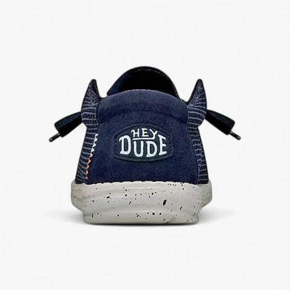 Hey Dude Mens Wally Sport Mesh Navy | Hey Dude