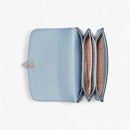Guess Esmeray Flapover Crossbody Handbag Moonstone Blue | Guess