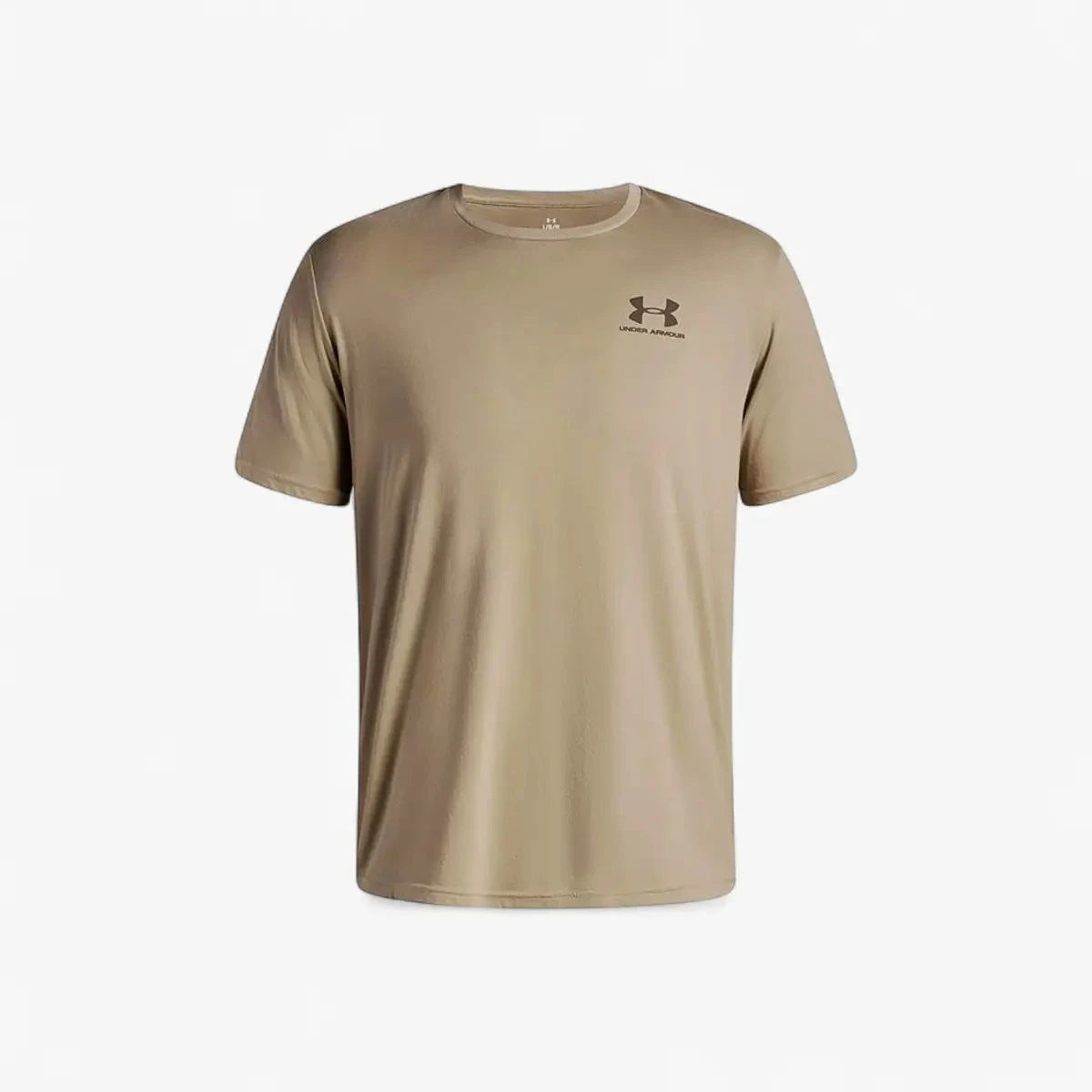 Under Armour Mens Sportstyle Left Chest Short Sleeve Tee 302 Khaki | Under Armour