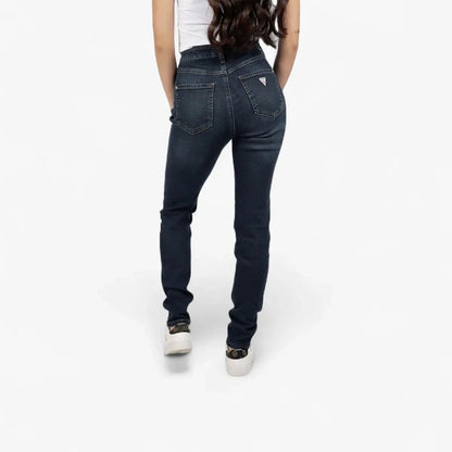 Guess Womens 1981 High Rise Skinny Jean Dark Wash | Guess