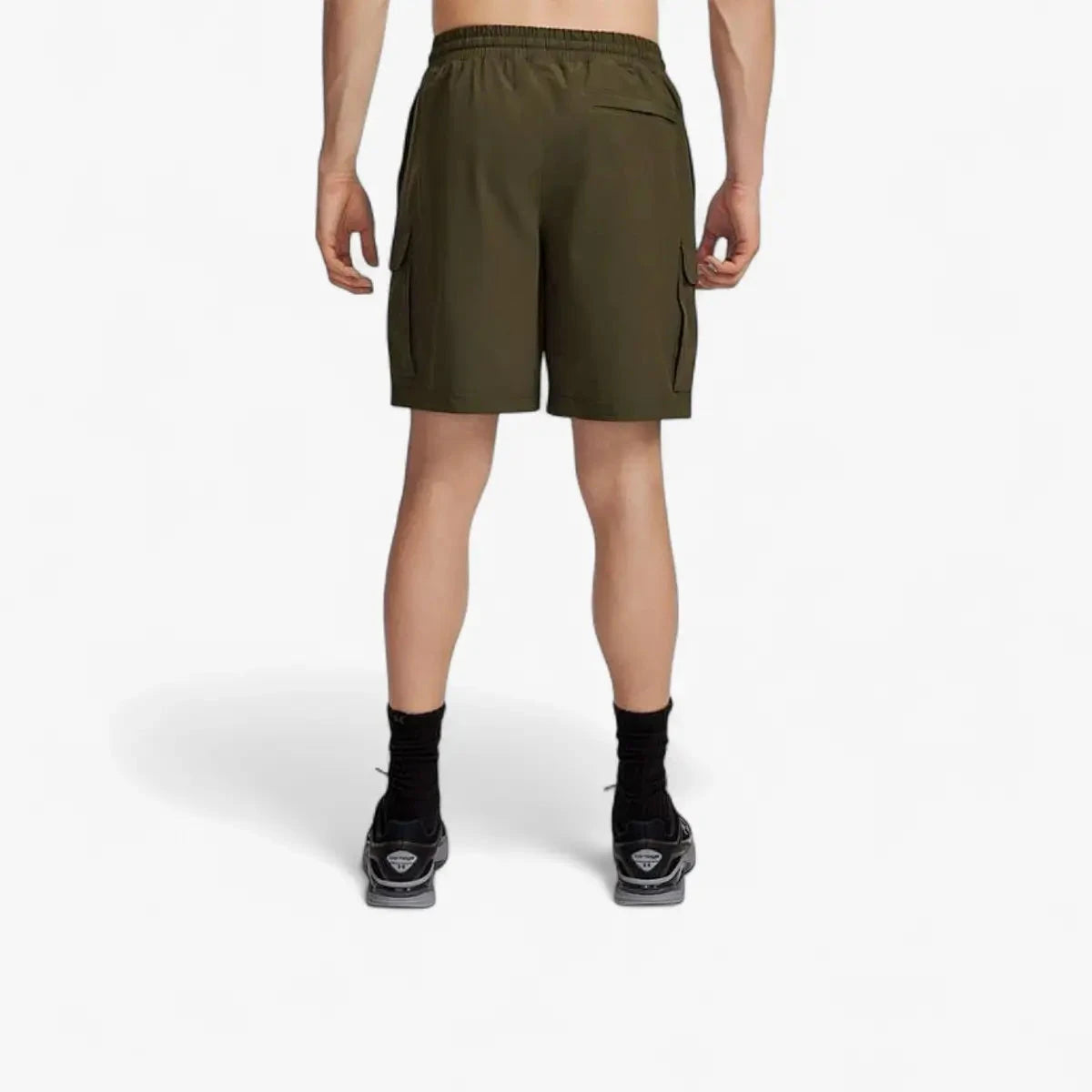 Under Armour Mens Vibe Woven Cargo Shorts 308 Exp Green | Under Armour