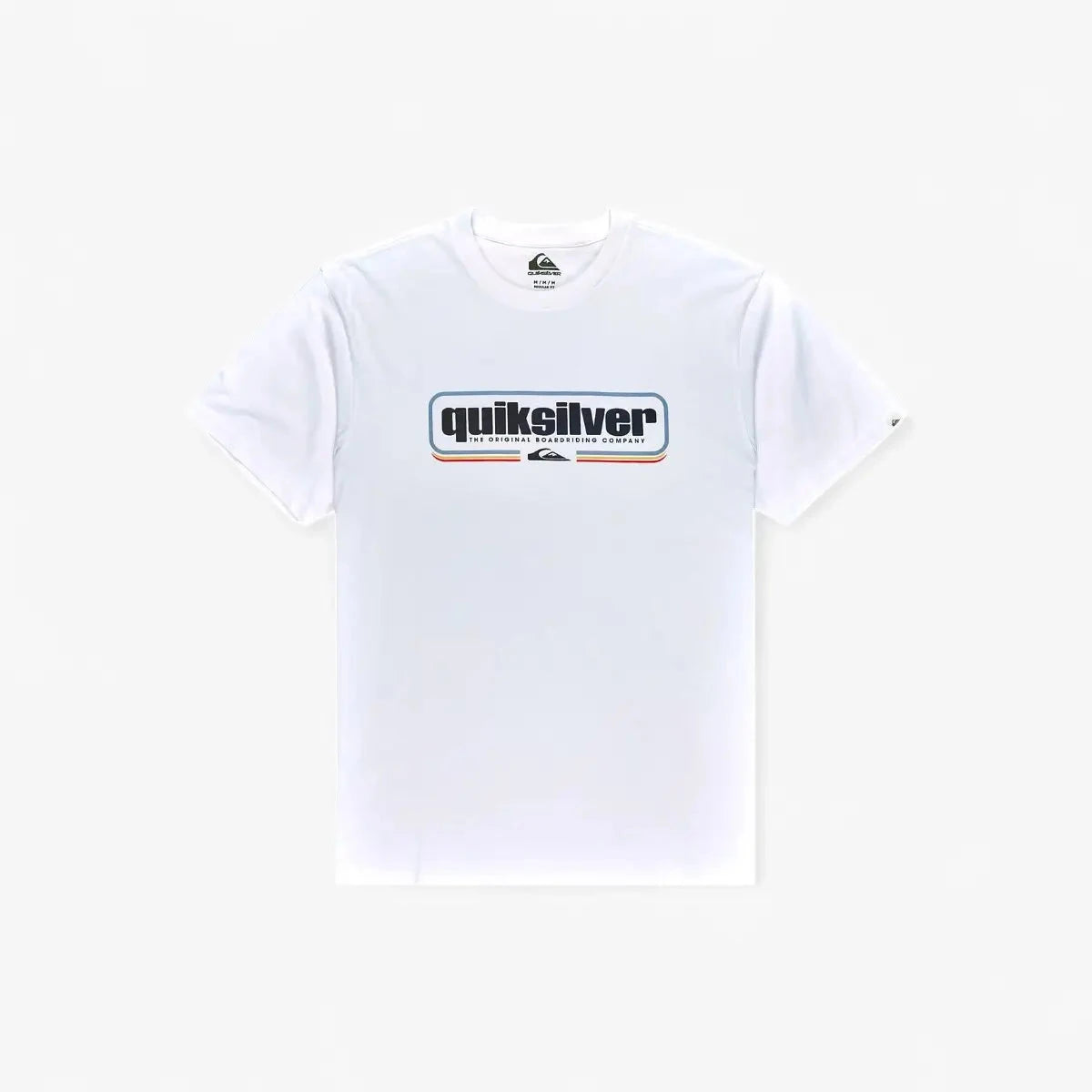 Quiksilver Mens Box Shaped Short Sleeve Tee White | Quiksilver
