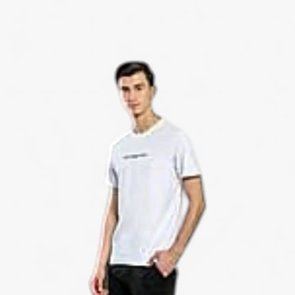 Calvin Klein Mens Mirrored Ck Logo Tee White | Calvin Klein