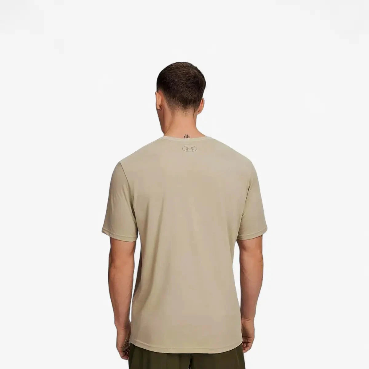 Under Armour Mens Sportstyle Left Chest Short Sleeve Tee 302 Khaki | Under Armour