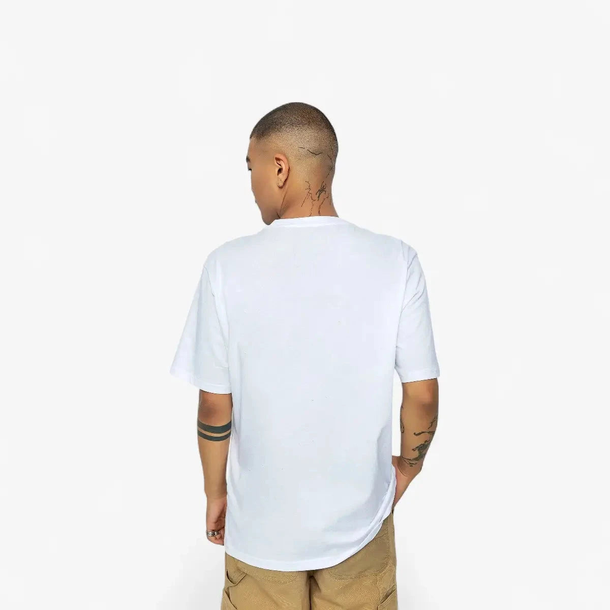 Element Mens Vertical Short Sleeve Tee Optic White | Element