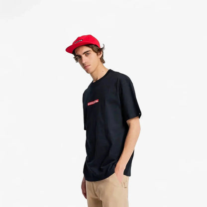 Quiksilver Mens Dna Clicker Short Sleeve Tee Black | Quiksilver