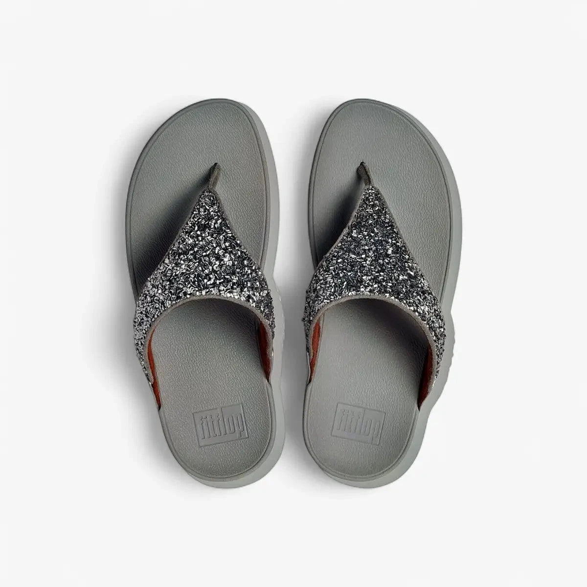 Fit Flop Womens Shimmerfoil Sandal Silver | Fit Flop