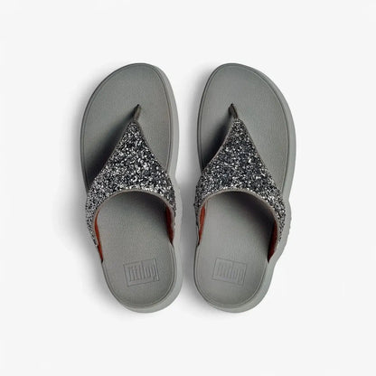 Fit Flop Womens Shimmerfoil Sandal Silver | Fit Flop