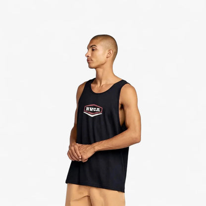 Rvca Mens Hex Inc Tank Black | Rvca