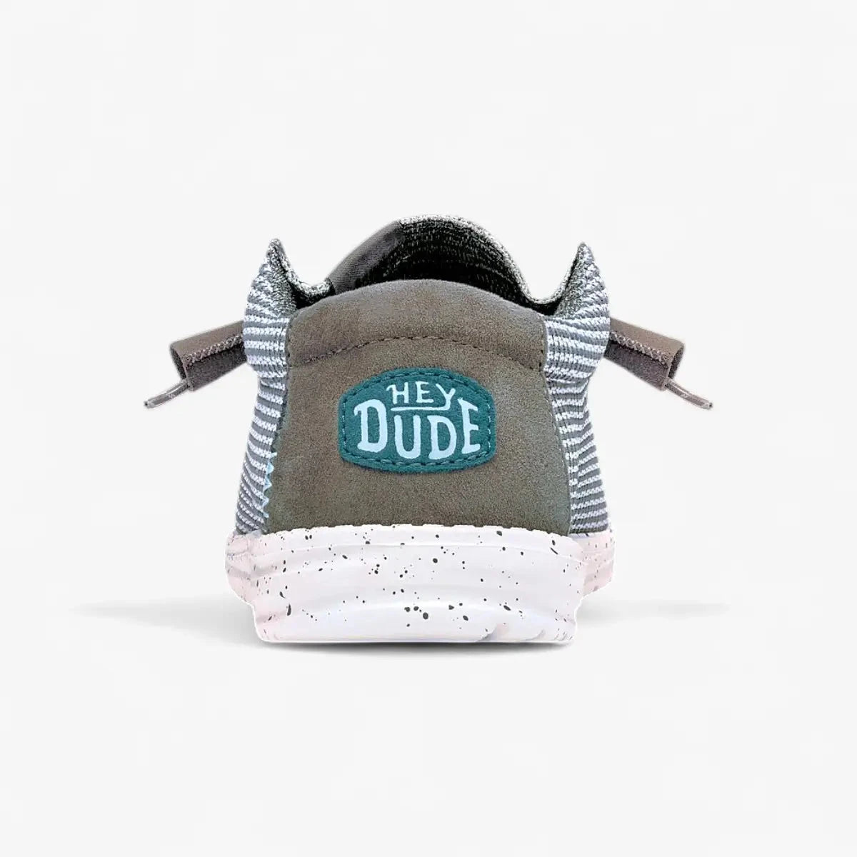 Hey Dude Mens Wally Sport Mesh Grey | Hey Dude