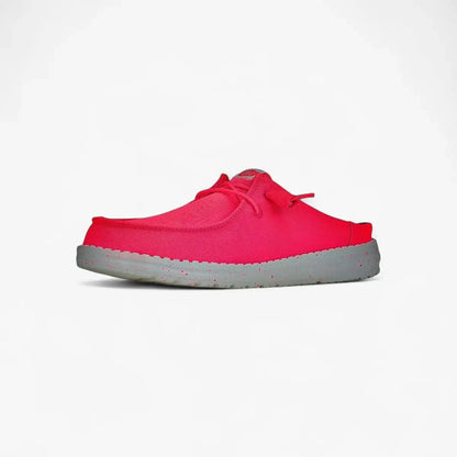 Hey Dude Womens Wendy Slip Shoe Neon Pink | Hey Dude