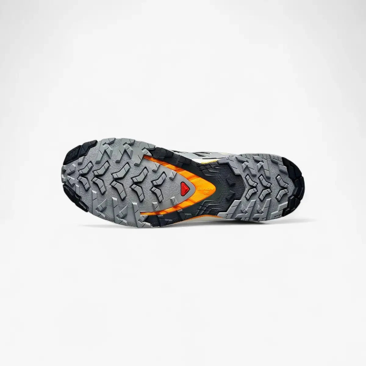Salomon Mens Xa Pro 3D V9 Trail Sneaker Black Gull Tumeric | Salomon