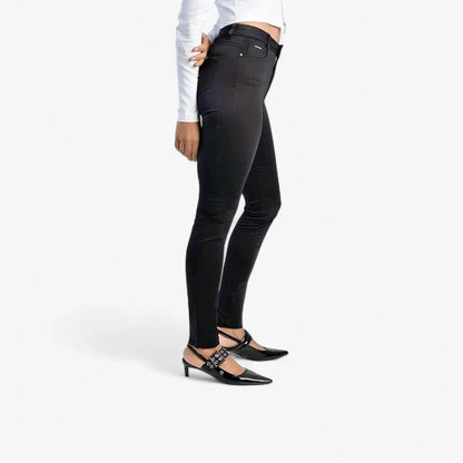 Sissy Boy Mid Waist Skinny Jean Black | Sissy Boy