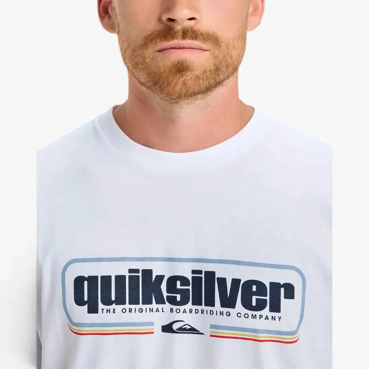 Quiksilver Mens Box Shaped Short Sleeve Tee White | Quiksilver