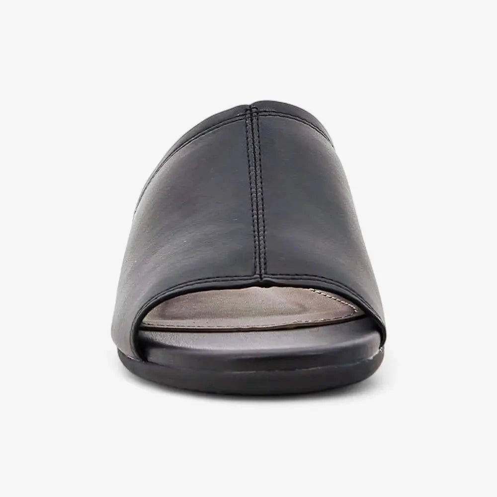 Hush Puppies Womens Soft Electra Sandal Mono Black | Hush Puppies