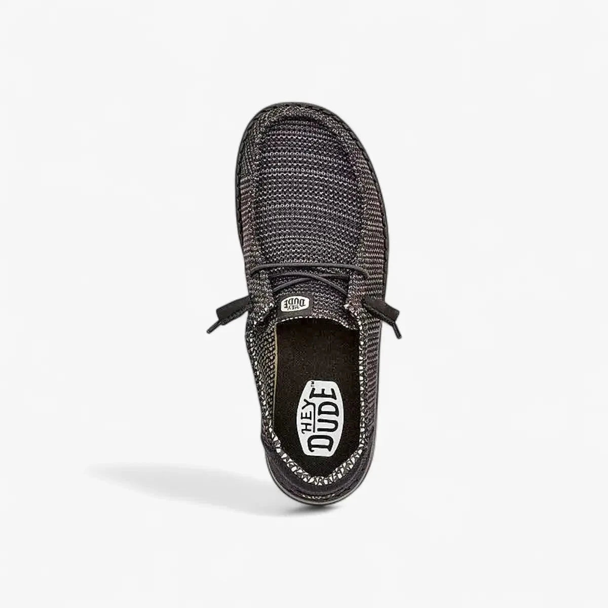 Hey Dude Womens Wendy Stretch Mesh Black | Hey Dude