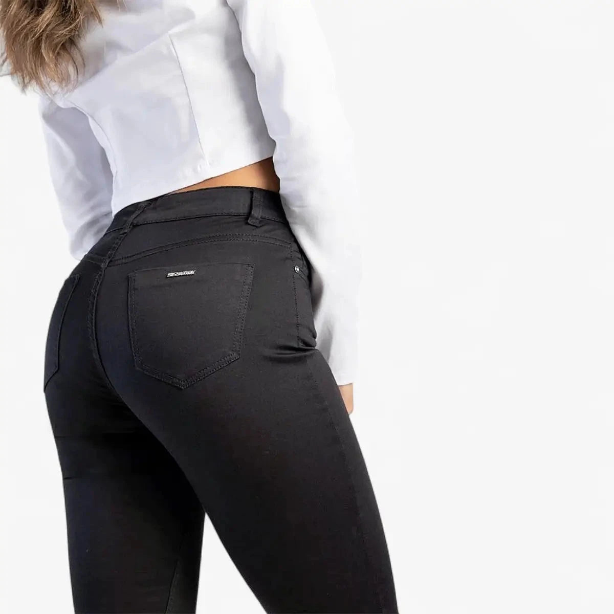 Sissy Boy Mid Waist Skinny Jean Black | Sissy Boy