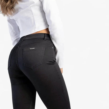 Sissy Boy Mid Waist Skinny Jean Black | Sissy Boy