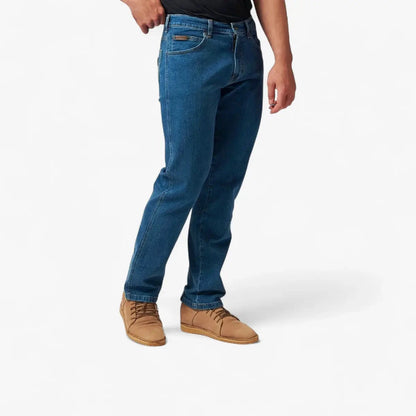 Wrangler Mens Texas Stretch Jean Worn Indigo Wash | Wrangler