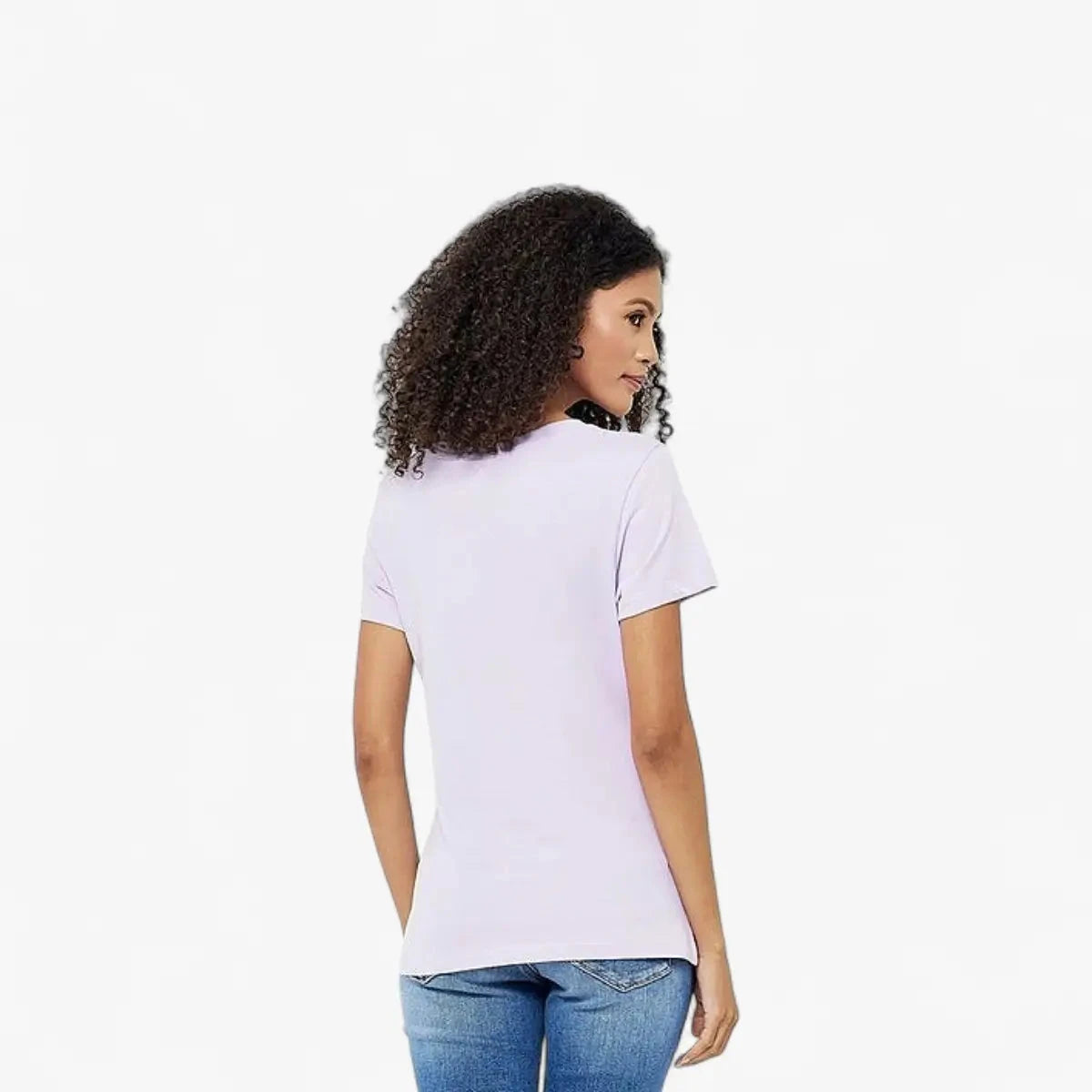 Calvin Klein Womens Faded Monologo Slim Fit Tee Lilac | Calvin Klein