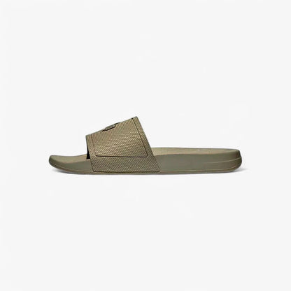 Fit Flop Mens Slides Stone Beige | Fit Flop
