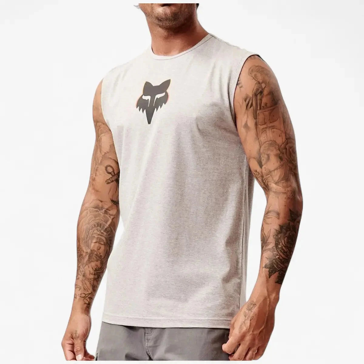 Fox Mens Image Head Vest Medium Grey Heather | Fox