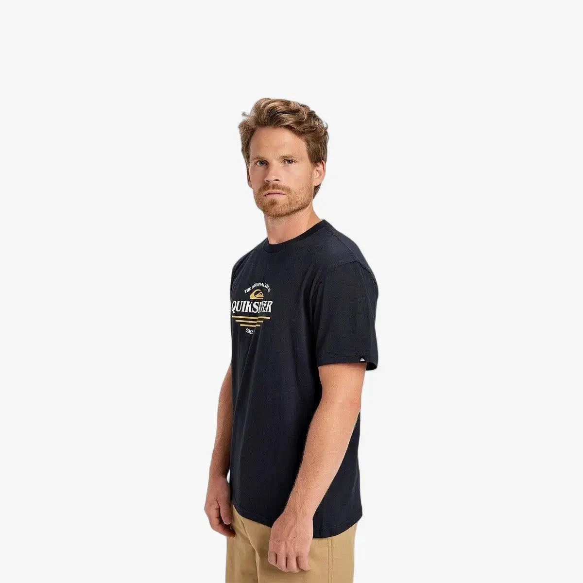 Quiksilver Mens Type Line Short Sleeve Tee Black | Quiksilver