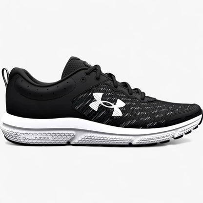 Under Armour Mens Charged Assert 10 Sneaker Trainer 001 Black | Under Armnour