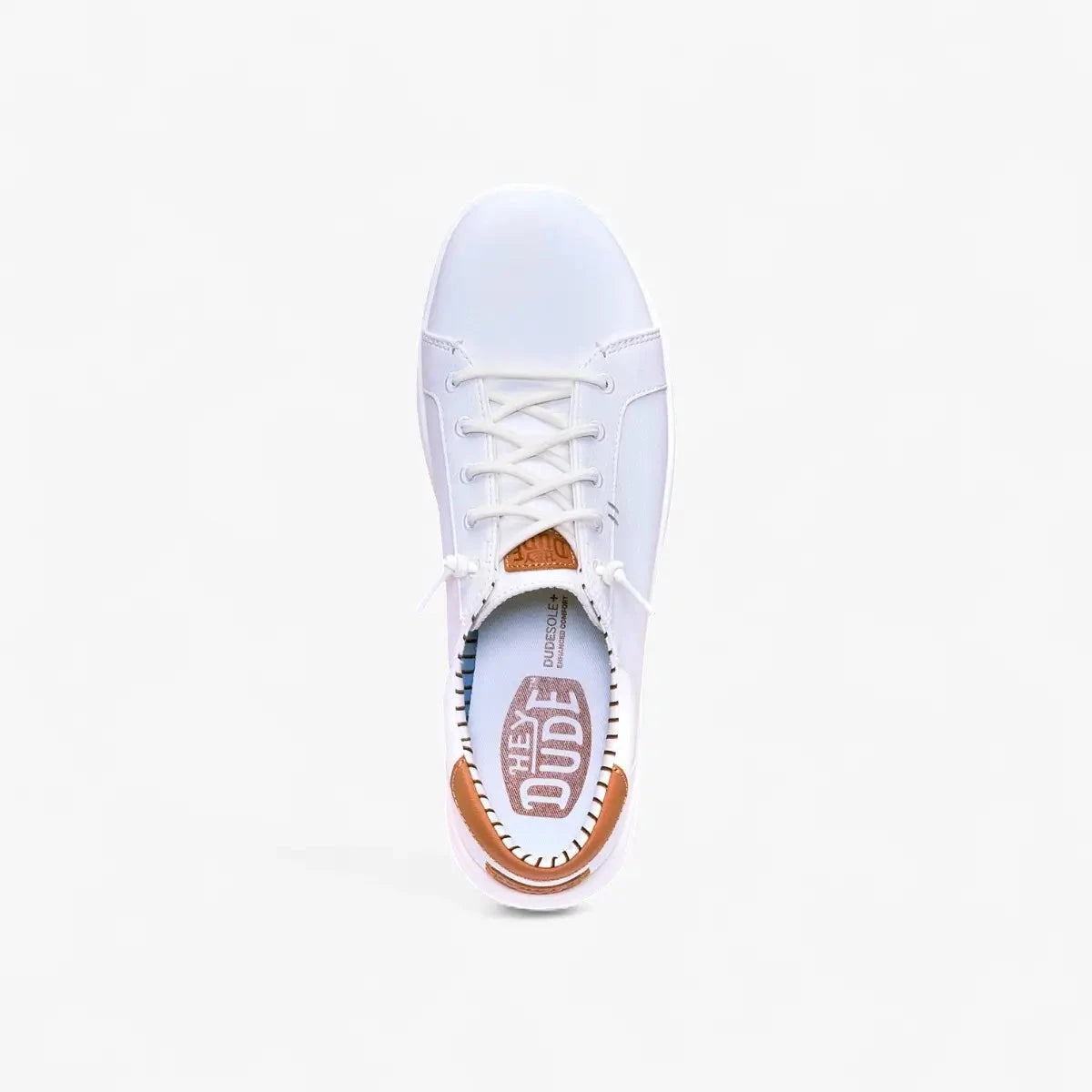 Hey Dude Mens Paul Pro Classic Sneaker White | Hey Dude