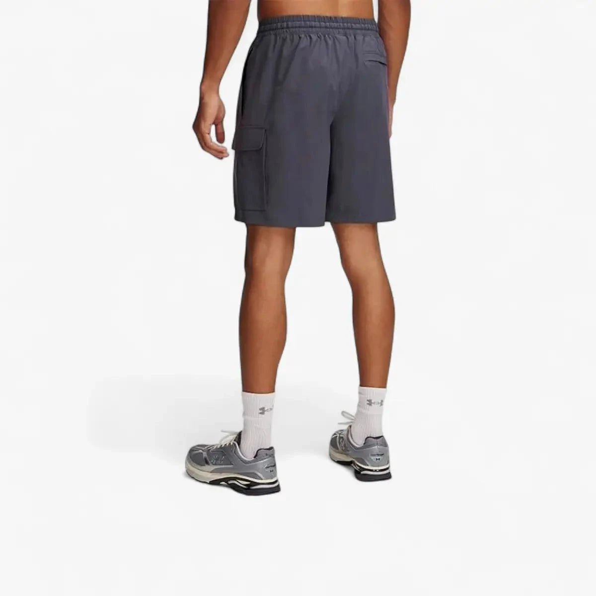 Under Armour Mens Vibe Woven Cargo Shorts 025 Castlerock | Under Armour