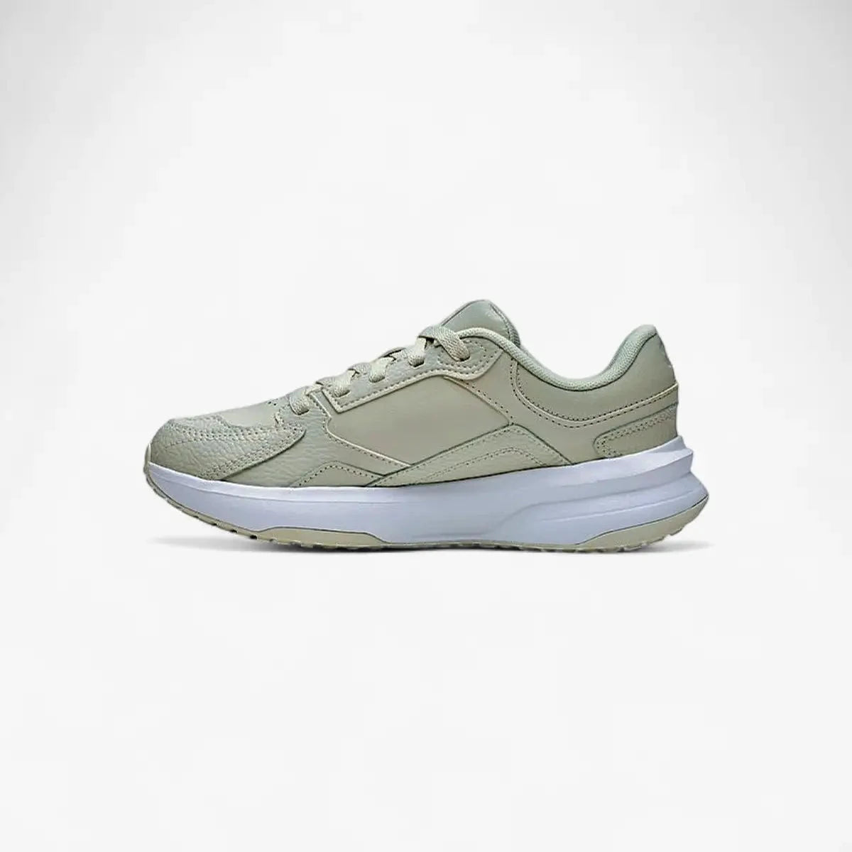 Under Armour Womens Edge Leather Sneaker 110 White | Under Armour