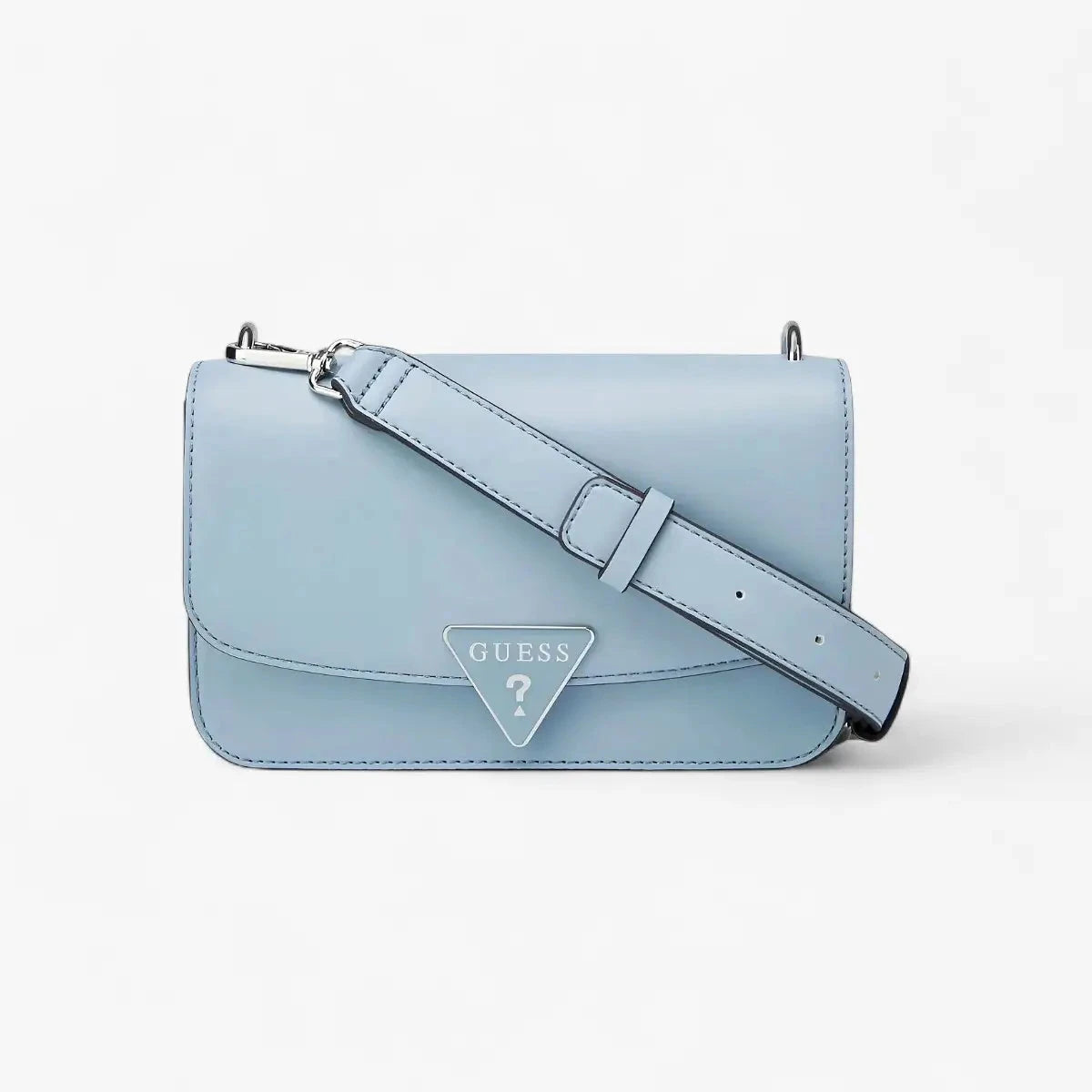 Guess Esmeray Flapover Crossbody Handbag Moonstone Blue | Guess