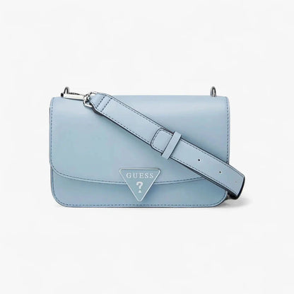 Guess Esmeray Flapover Crossbody Handbag Moonstone Blue | Guess