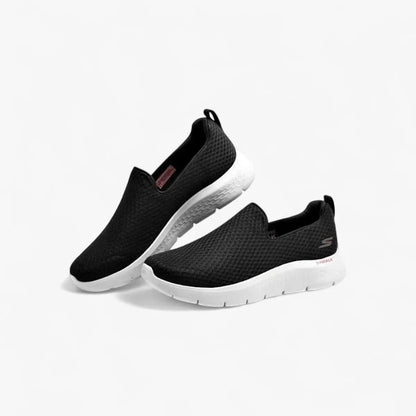 Skechers Mens Go Walk Flex Shoeblack Red | Skechers