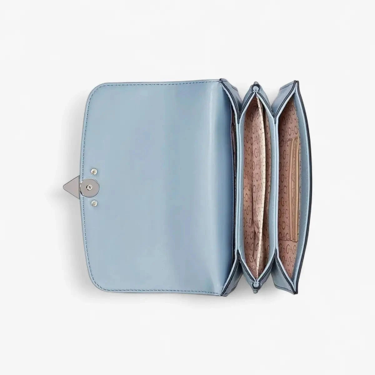 Guess Esmeray Flapover Crossbody Handbag Moonstone Blue | Guess