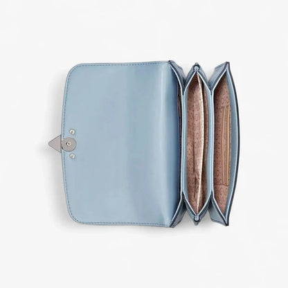 Guess Esmeray Flapover Crossbody Handbag Moonstone Blue | Guess