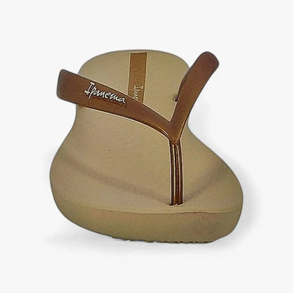 Ipanema Womens Wave Beige Patente | Ipanema