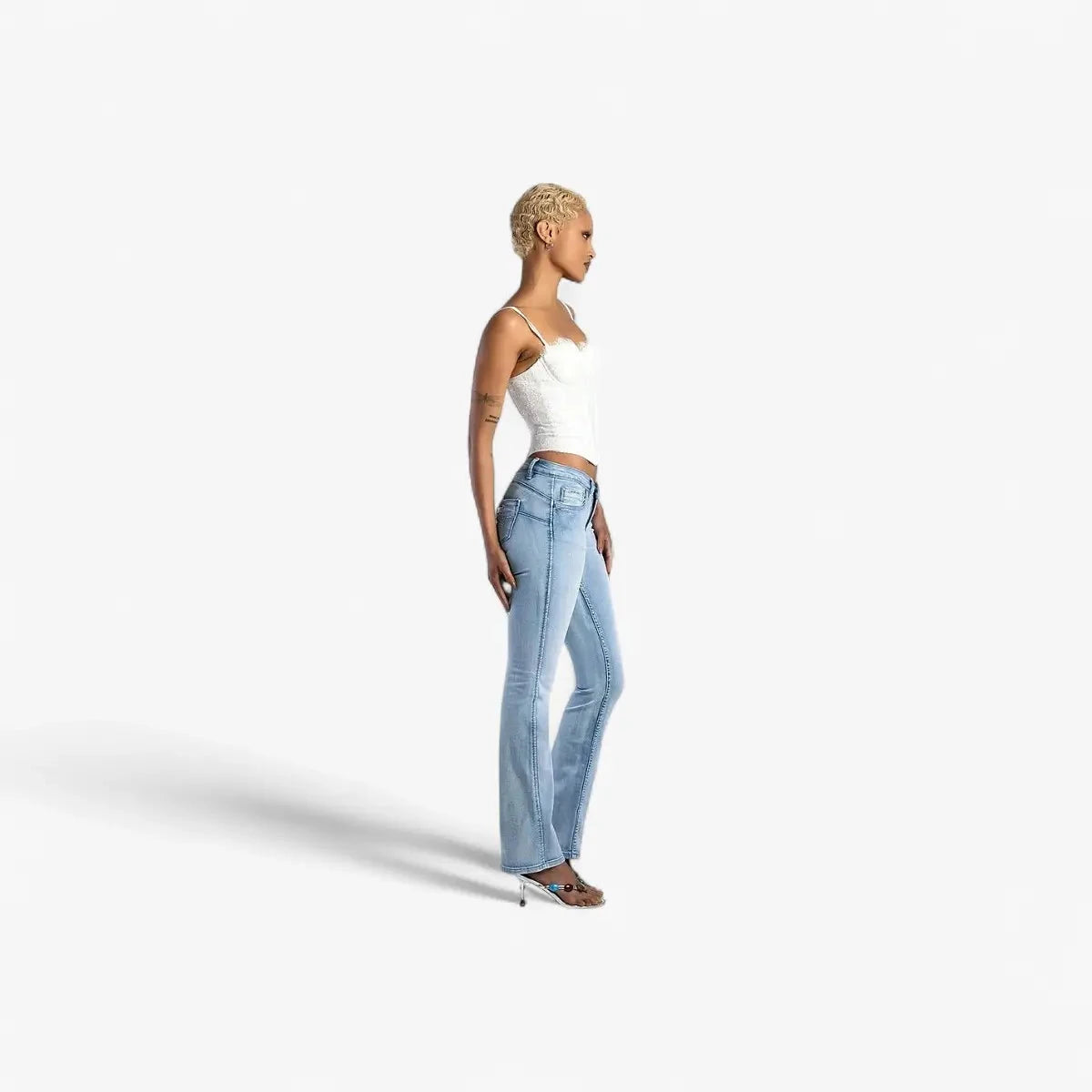 Sissy Boy Womens Southern Bum Booster Bootleg Light Vintage | Sissy Boy