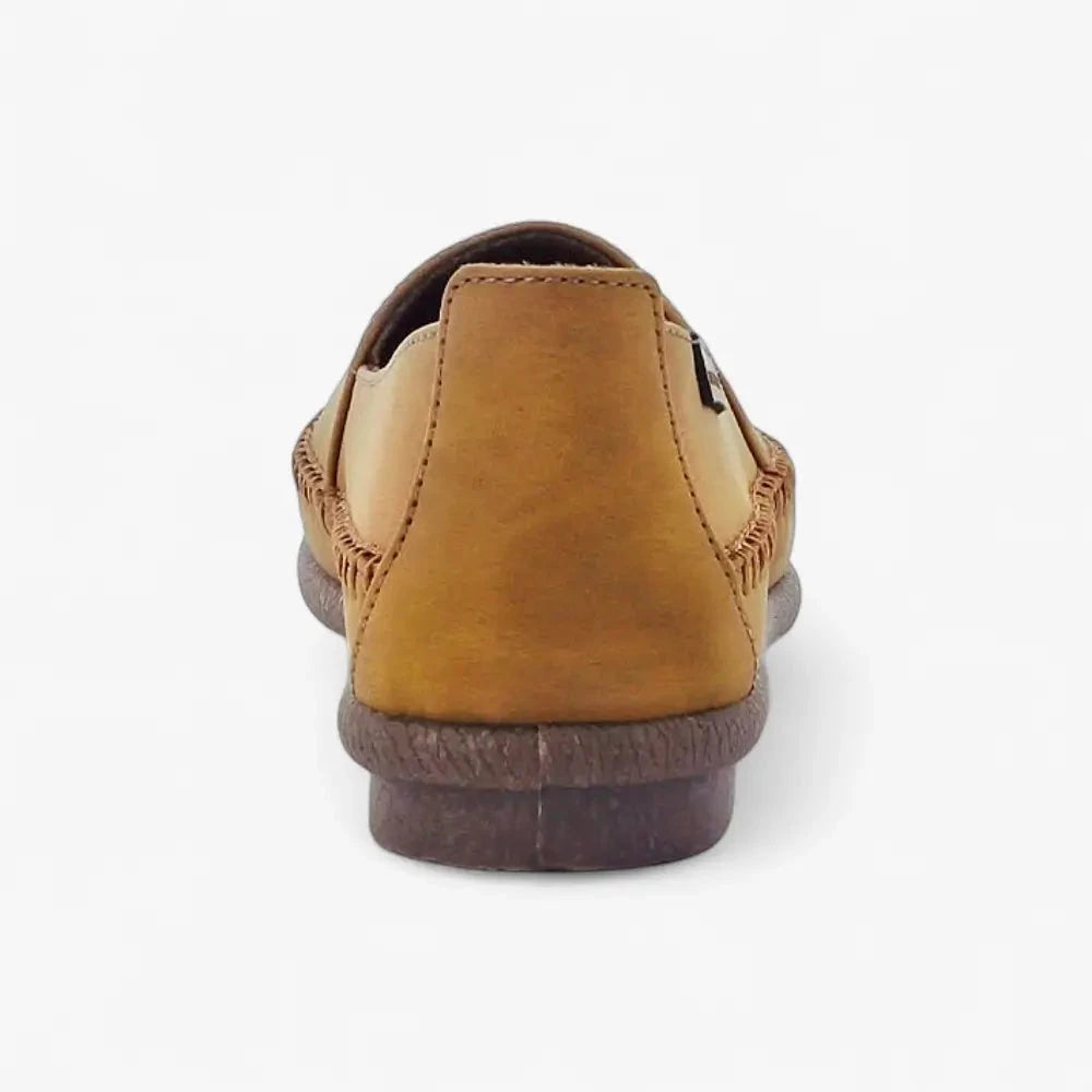 Pierre Cardin Womens Riviera 15 Casual Slip On Shoe Camel | Pierre Cardin