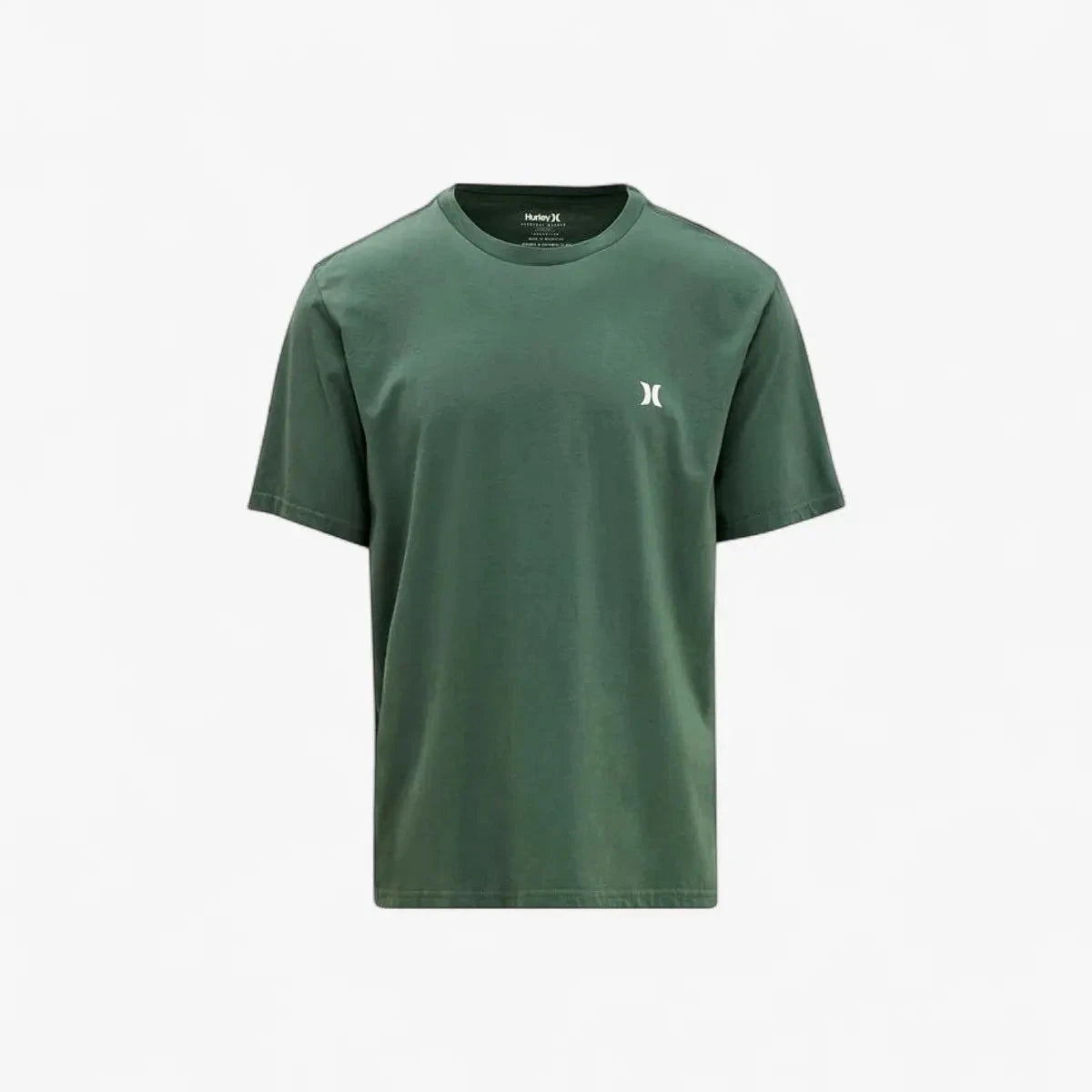 Hurley Mens Small Icon Short Sleeve Tee Sage Leaf | Hurley