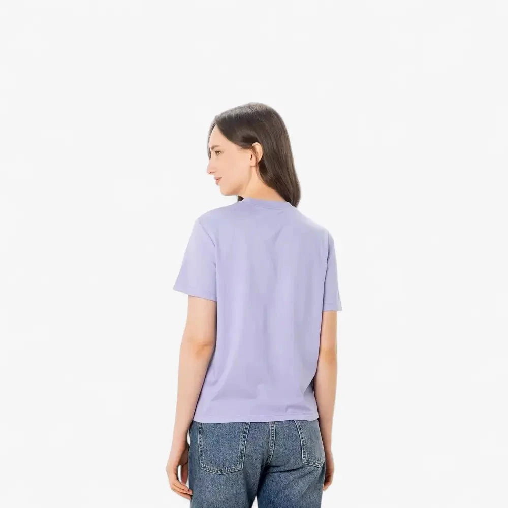Calvin Klein Womens Monologo Seasonal Tee Purple | Calvin Klein