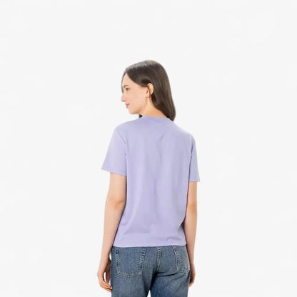 Calvin Klein Womens Monologo Seasonal Tee Purple | Calvin Klein
