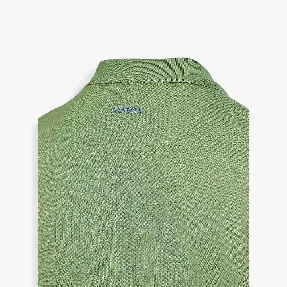 Pringle Mens Austyn Core Pique Short Sleeve Golfer Green | Pringle